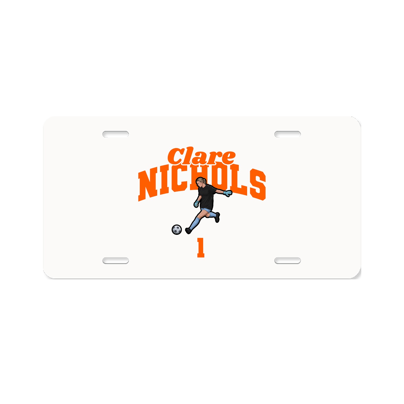 License Plate — Signature Arch in Classic