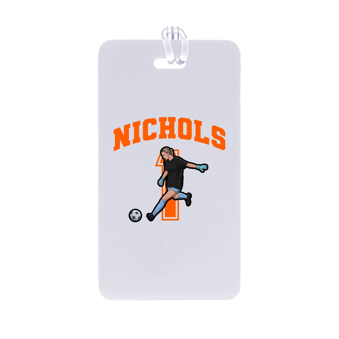 Bag Tag — Number in Classic