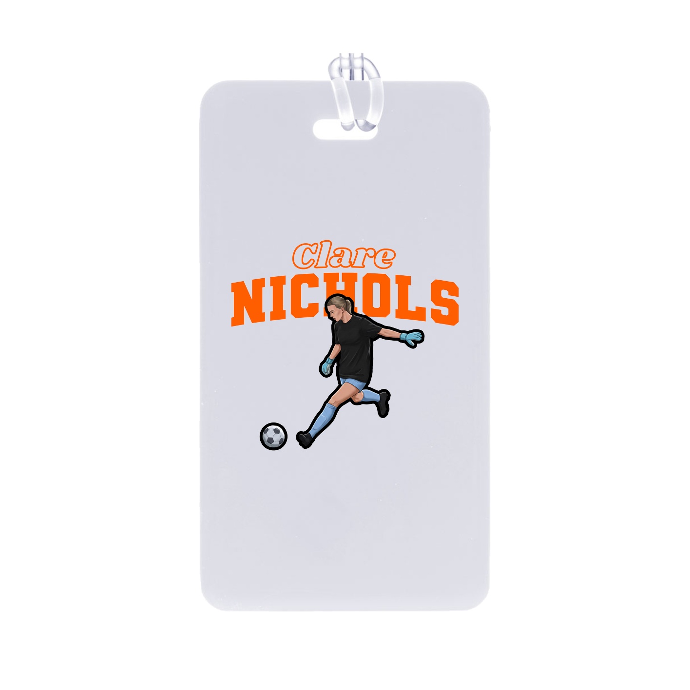 Bag Tag — Name Arch in Classic