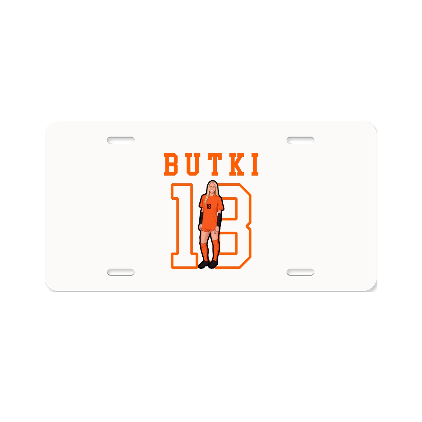 License Plate — Shirsey in Classic