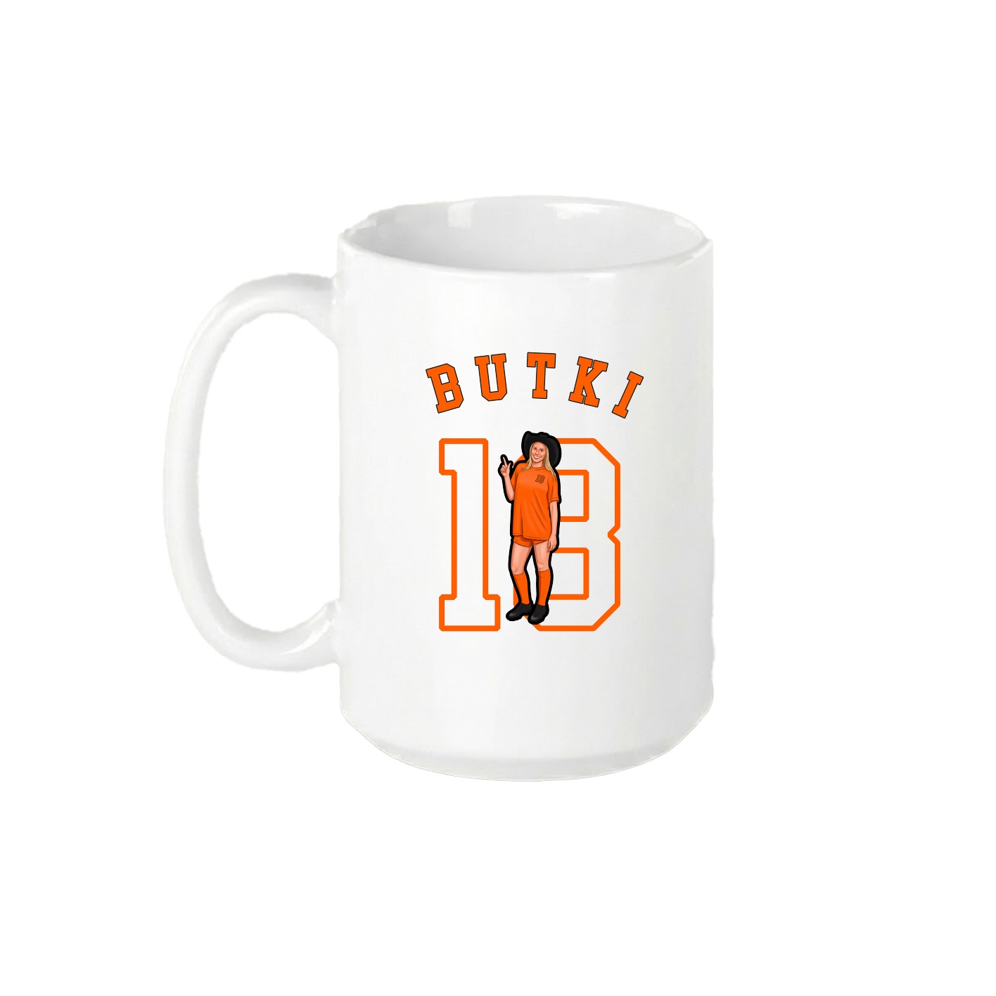 15oz Coffee Mug — Shirsey Arch in White