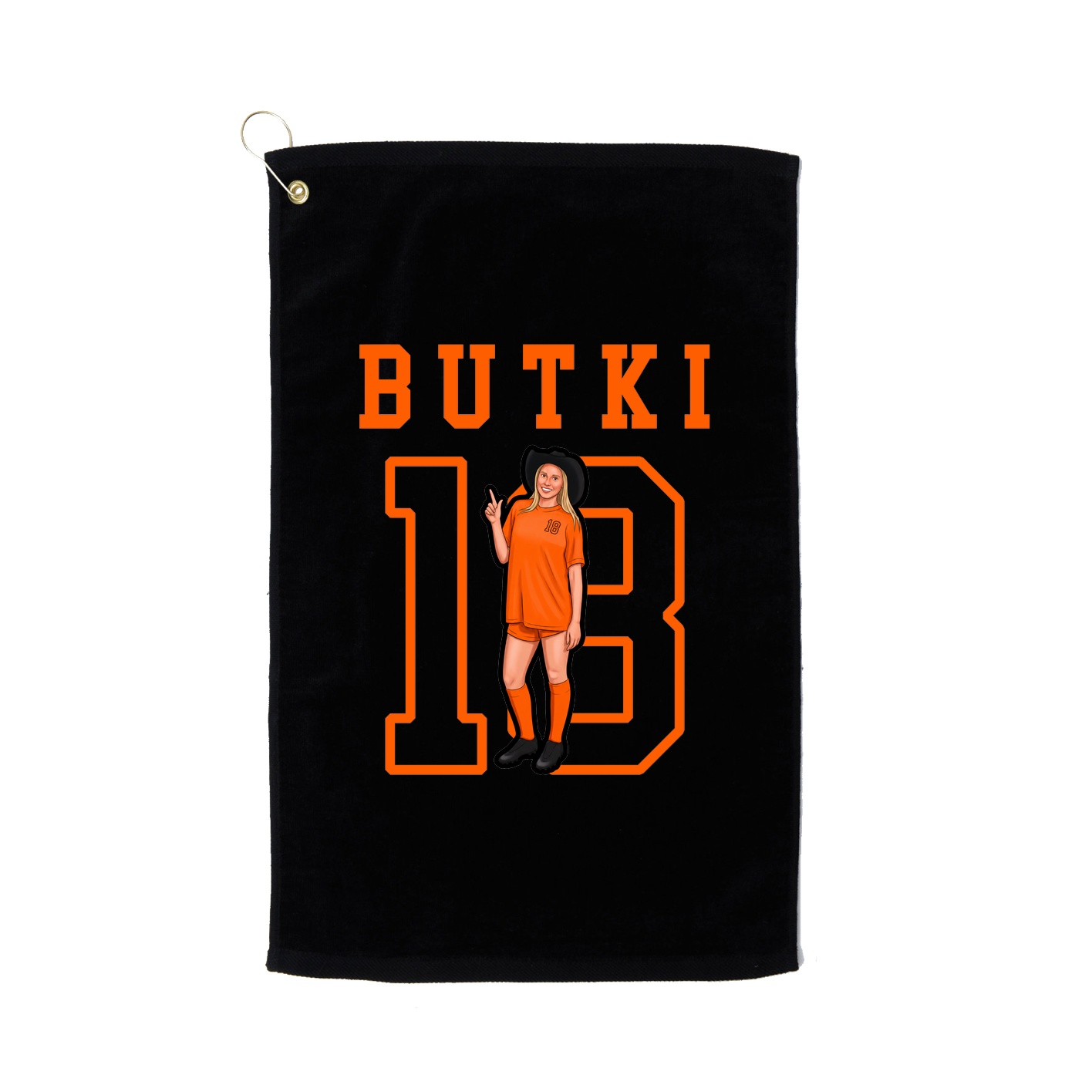 Golf Towel — Shirsey in Black