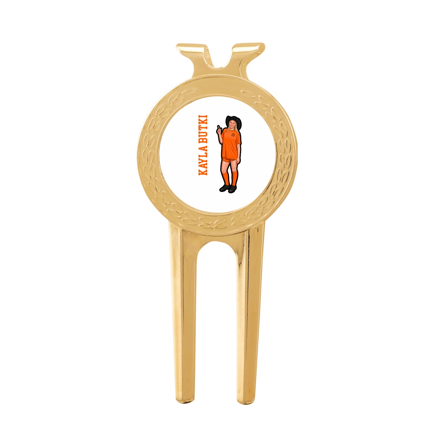 Divot Tool with Ball Marker — Name Vertical in Classic