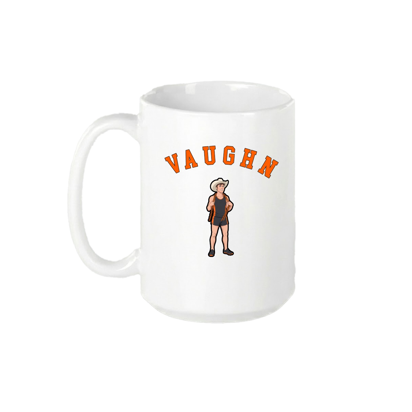 15oz Coffee Mug — Shirsey Arch in White