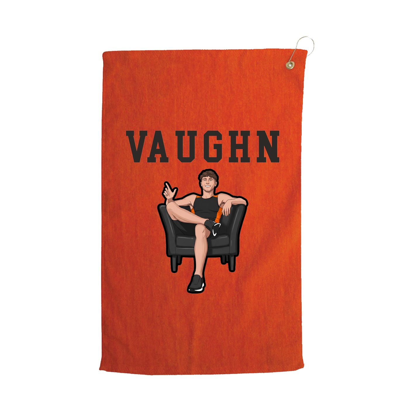 Golf Towel — Shirsey in Orange