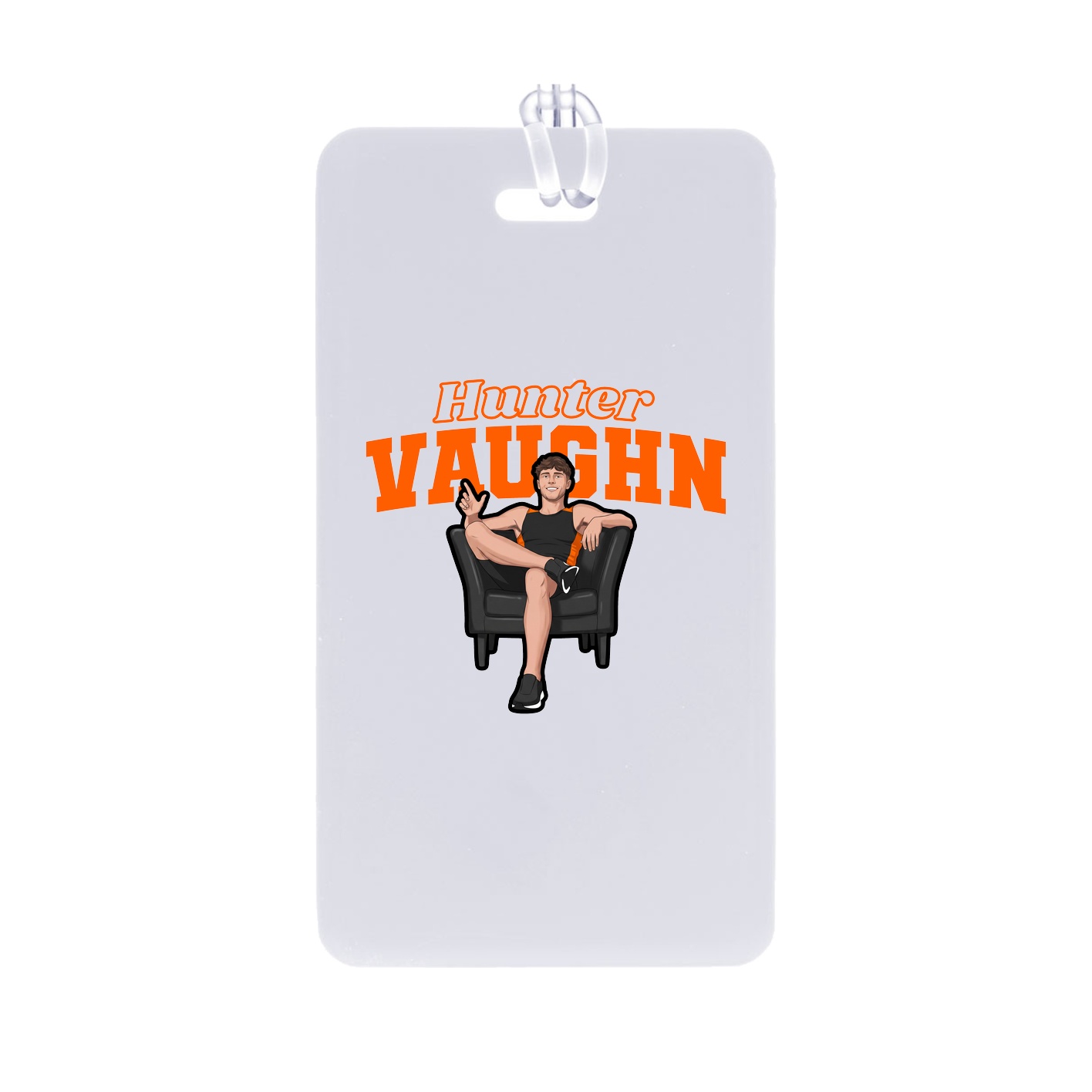 Bag Tag — Name Arch in Classic