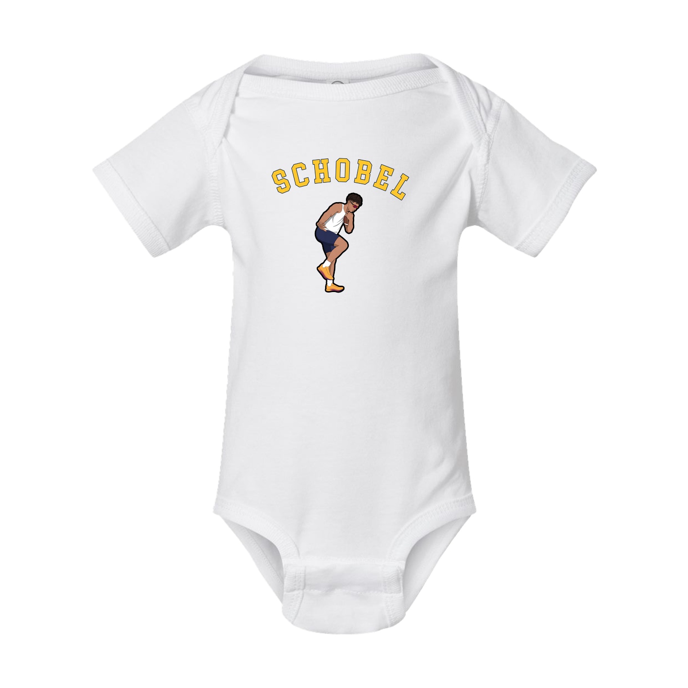 Baby Onesie — Shirsey Arch in White