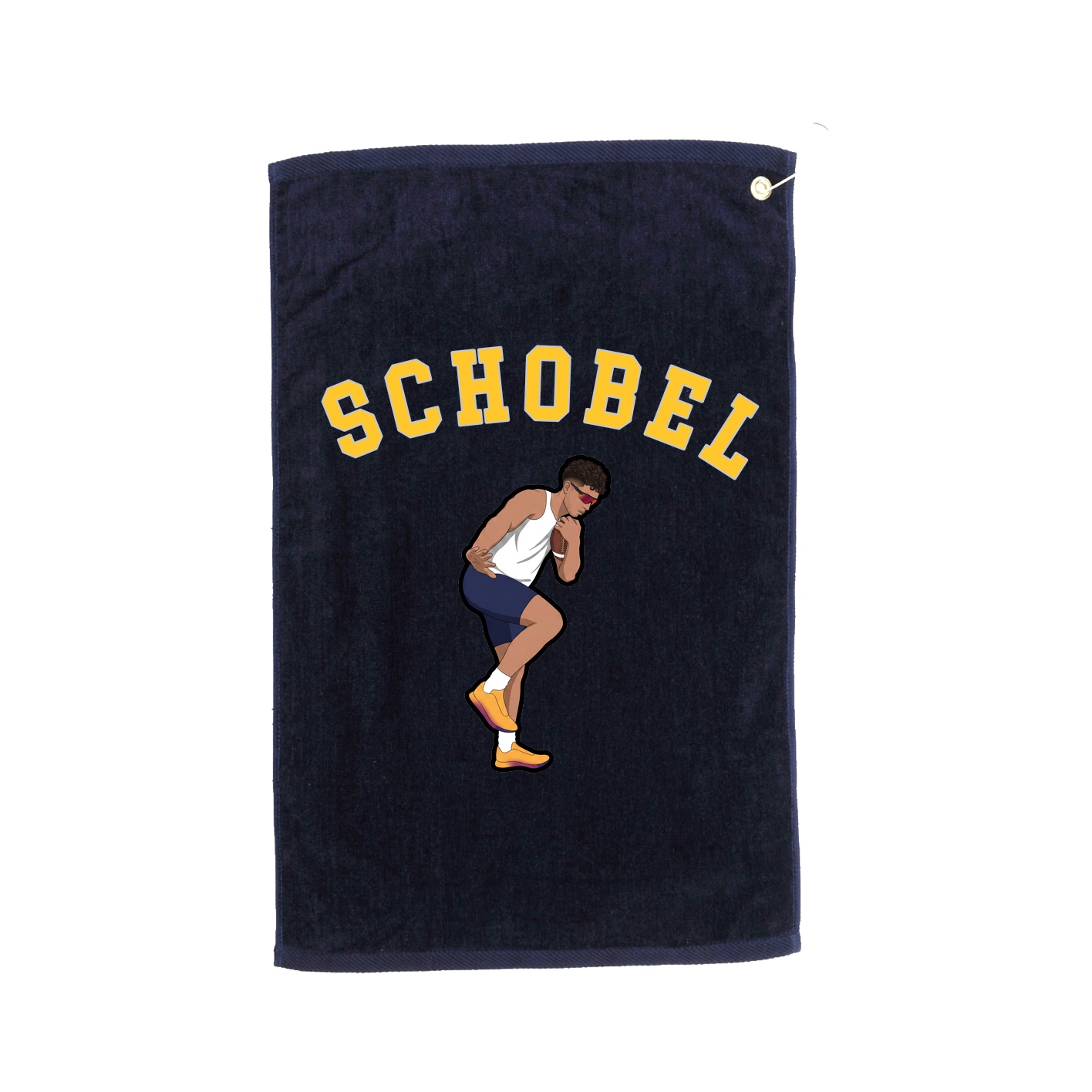 Golf Towel — Shirsey Arch in Navy