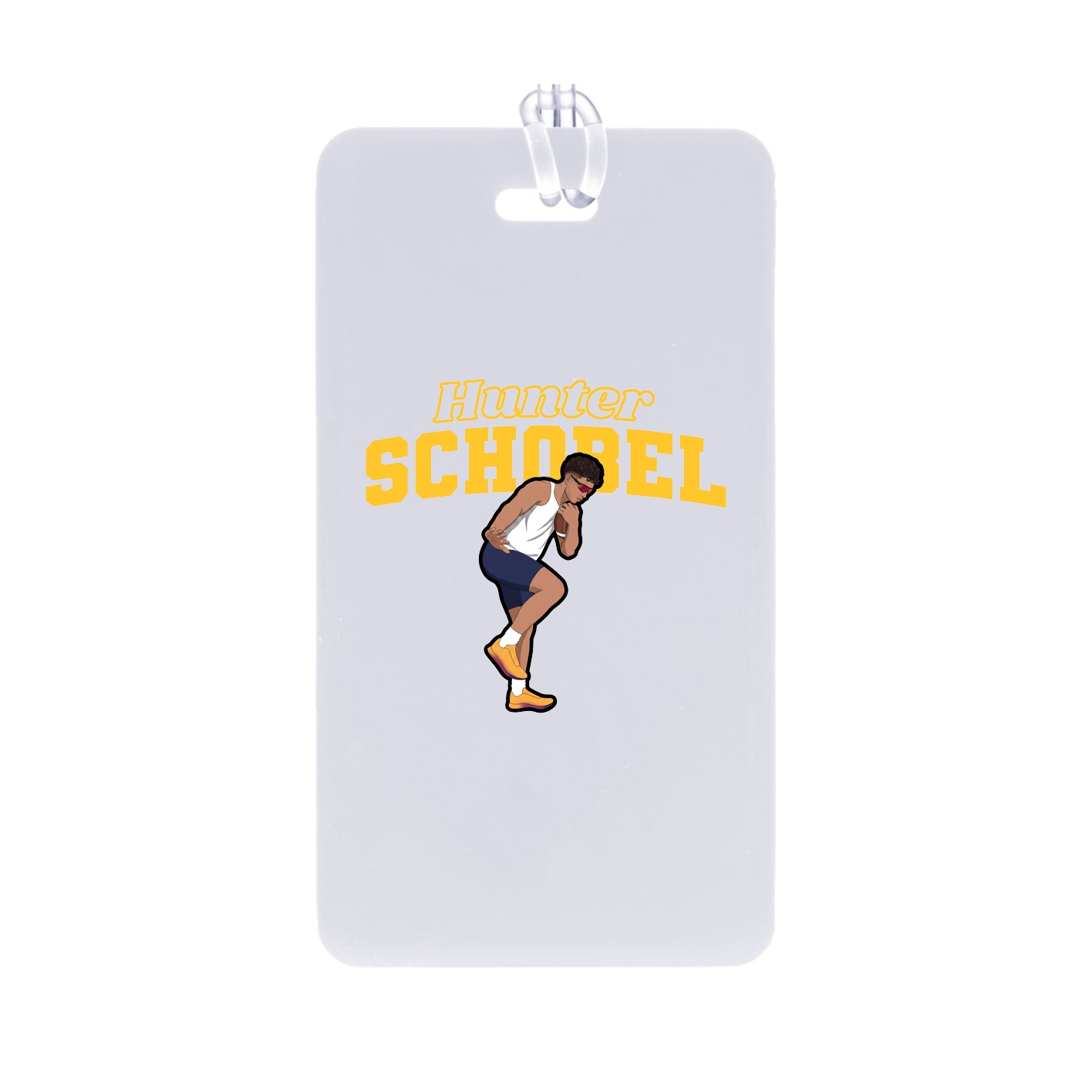 Bag Tag — Name Arch in Classic