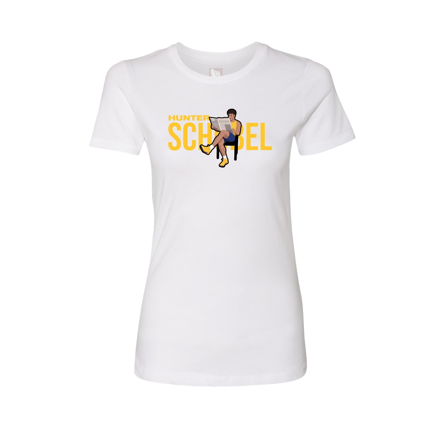 Womens Tee — Player Name in White