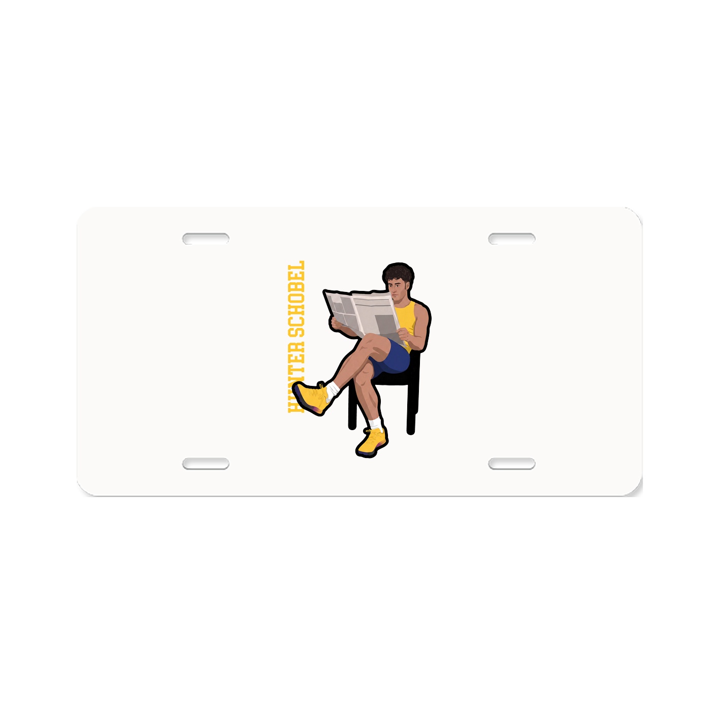 Aluminum License Plate