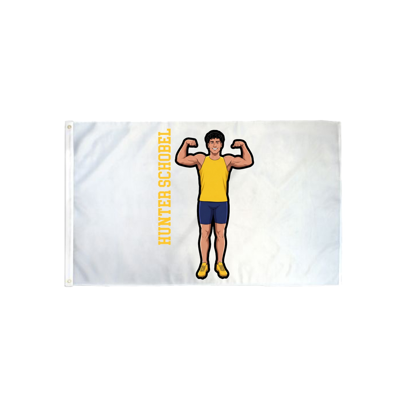 3x5 Flag — Name Vertical in Classic