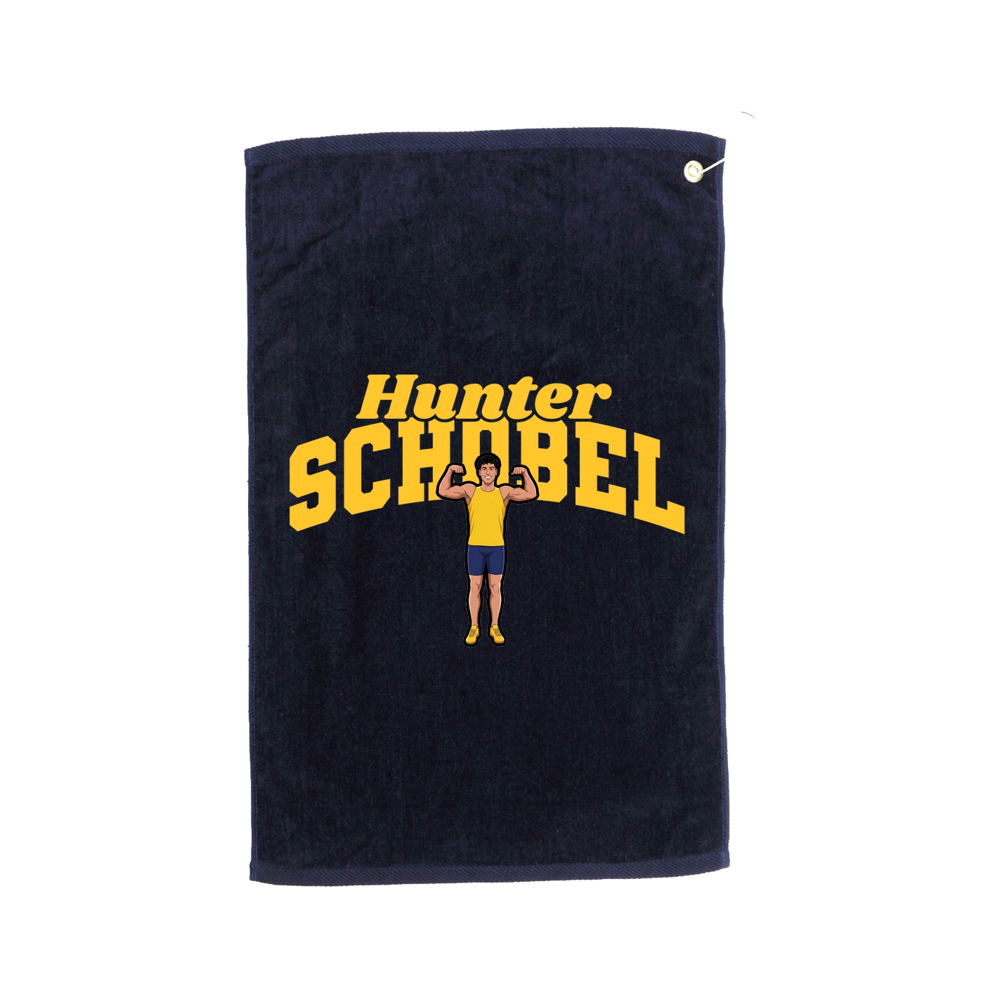 Golf Towel — Signature Arch in Navy