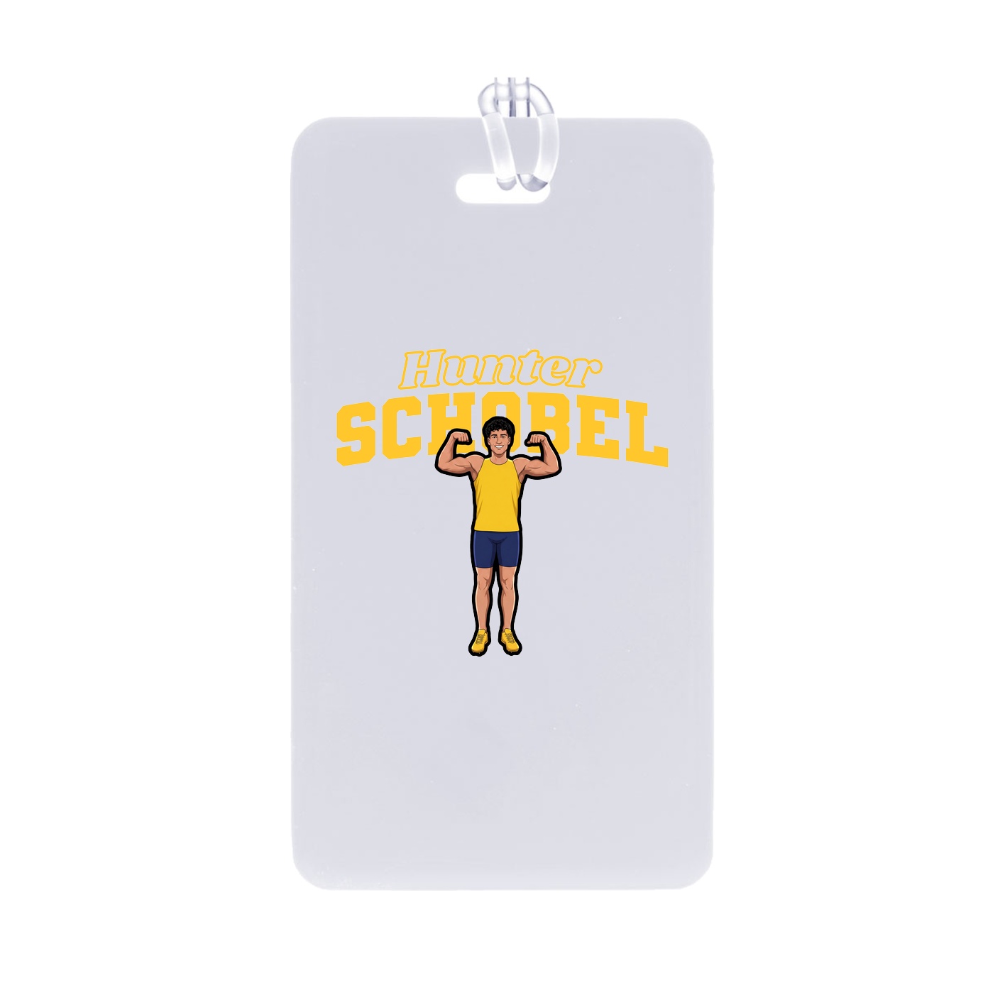 Bag Tag — Name Arch in Classic