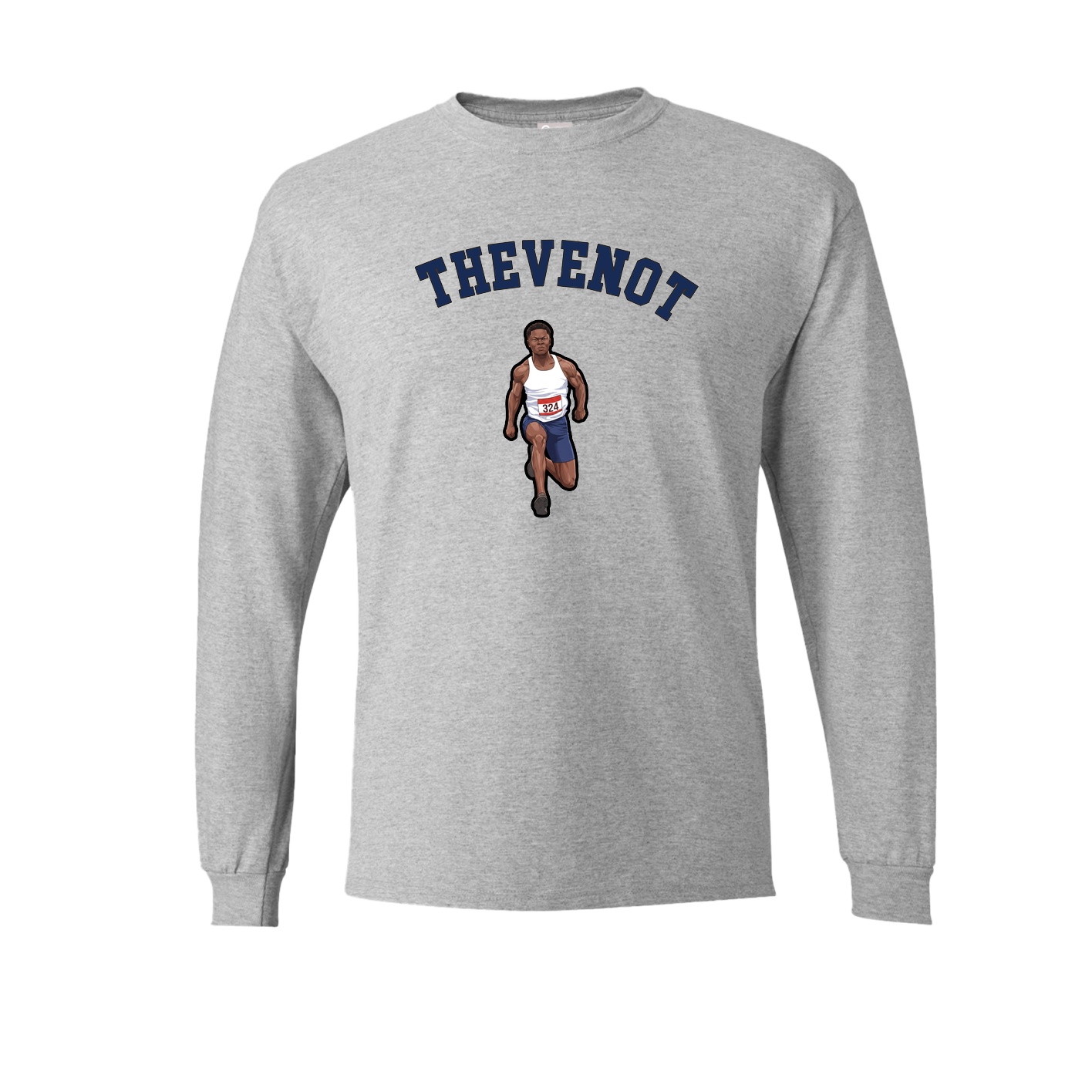 Long Sleeve Tee — Shirsey Arch in Grey