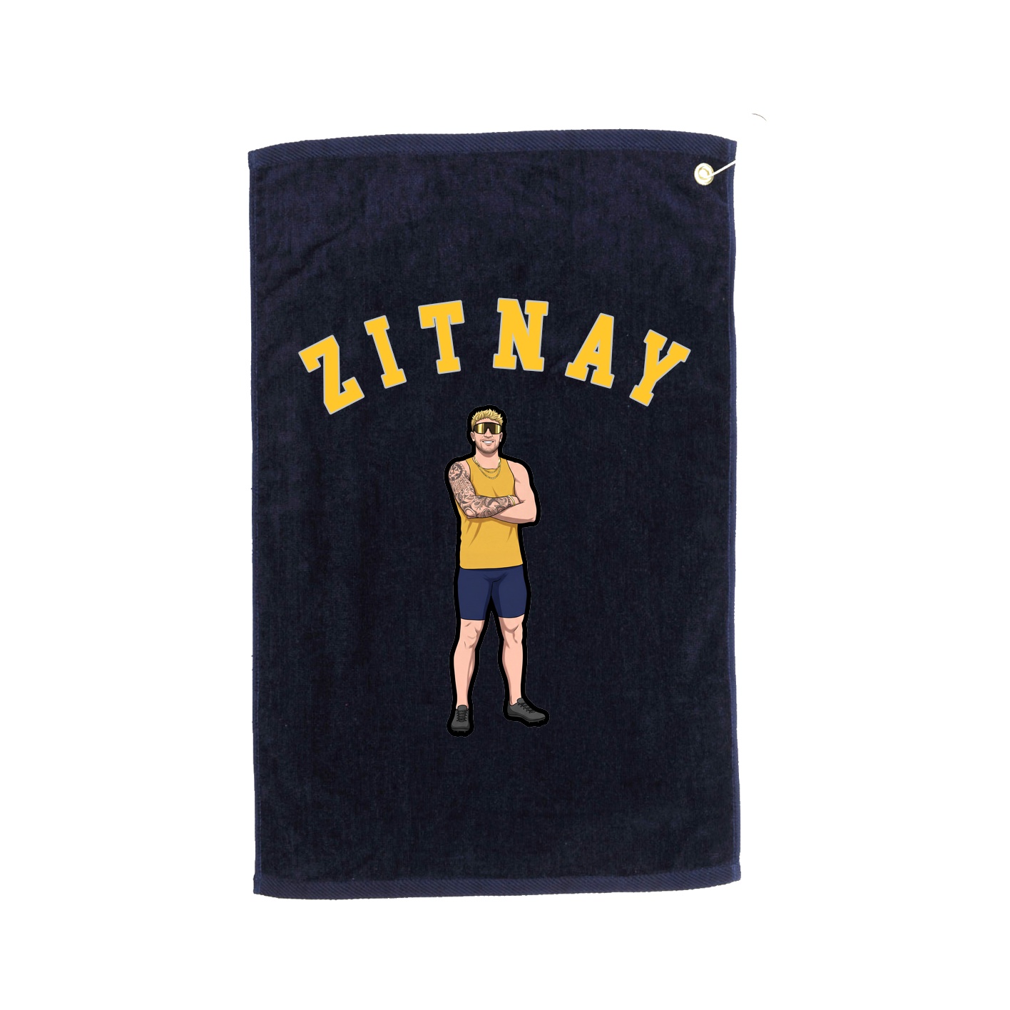 Golf Towel — Shirsey Arch in Navy
