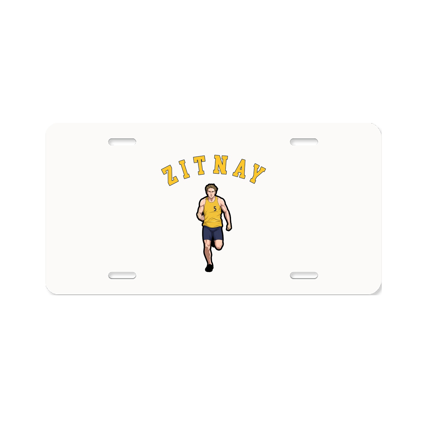 License Plate — Shirsey Arch in Classic