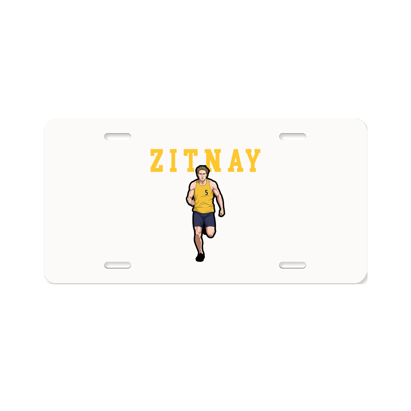 License Plate — Shirsey in Classic