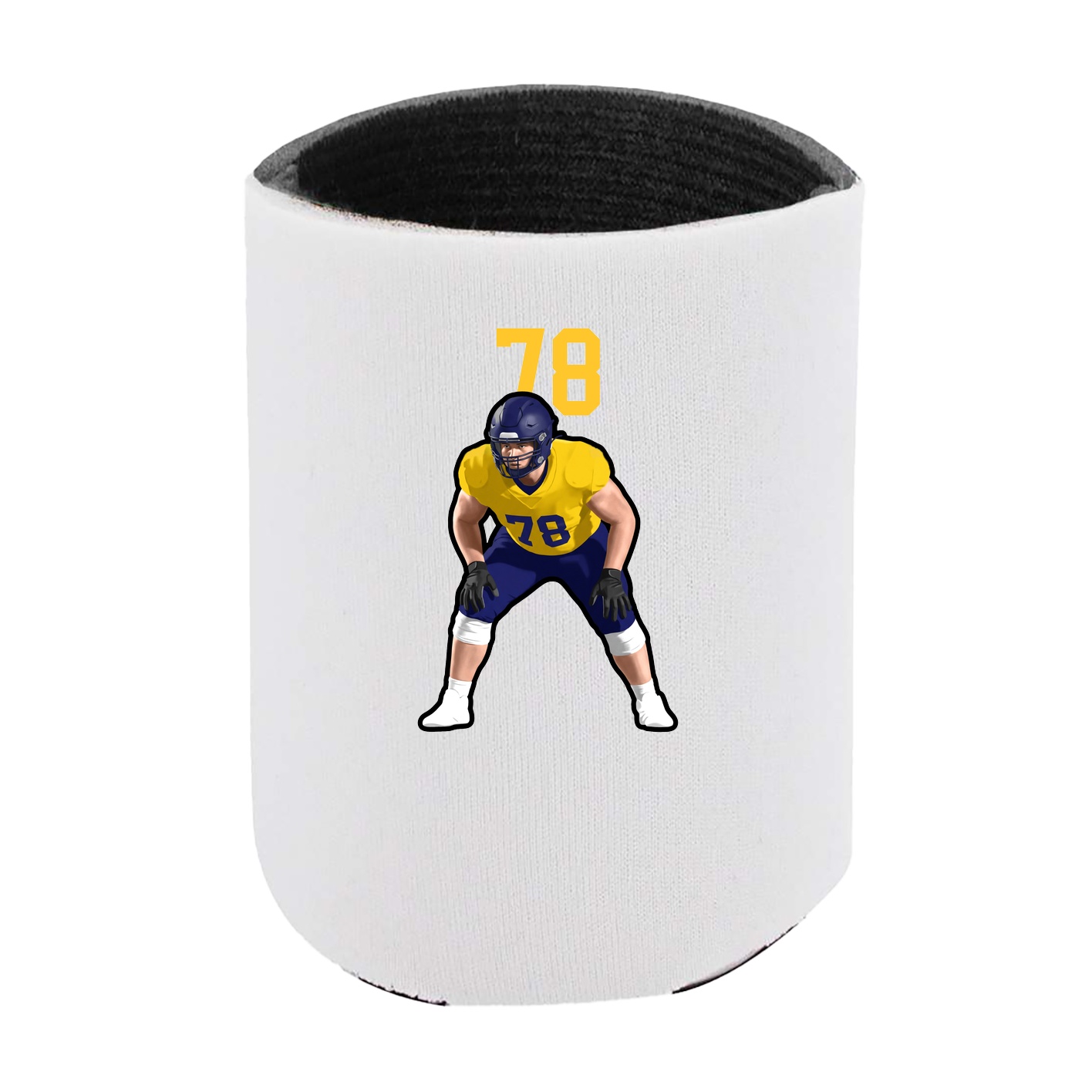 Can Holder — Number Top in White