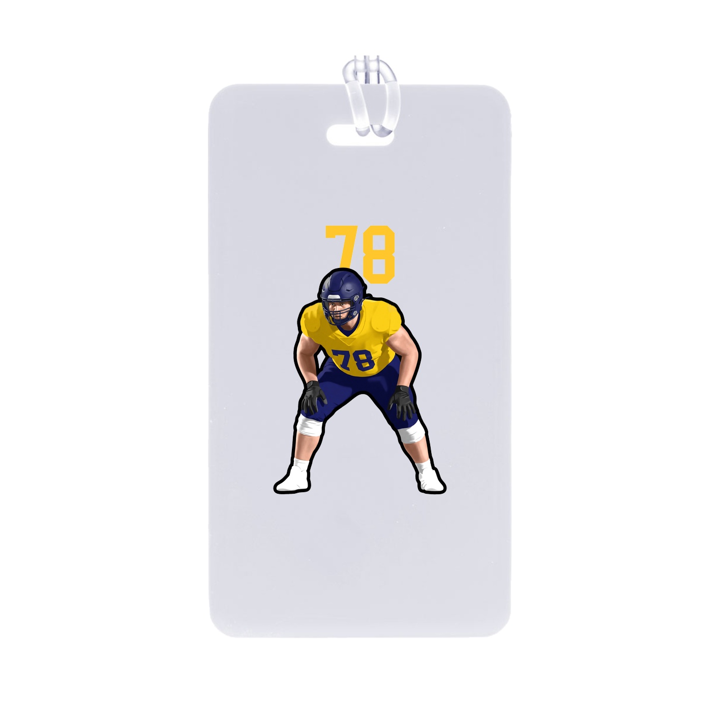 Bag Tag — Number Top in Classic