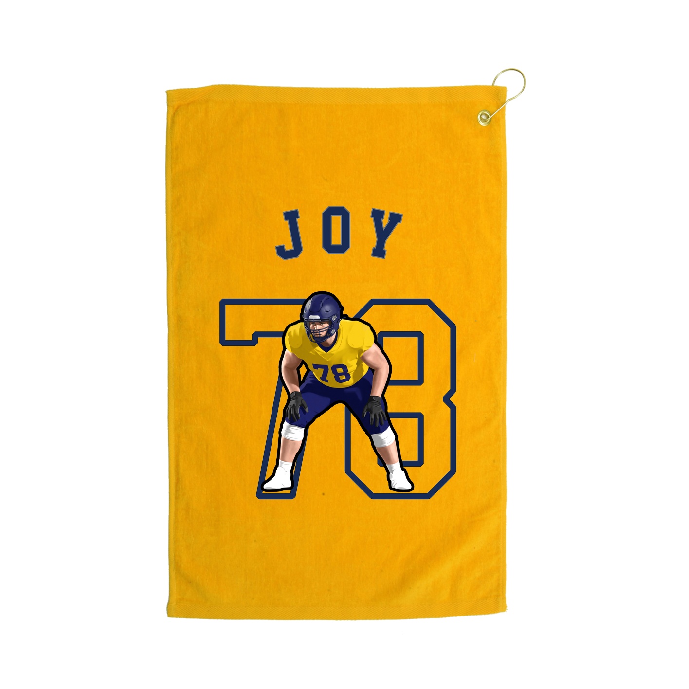 Golf Towel — Shirsey Arch in Gold