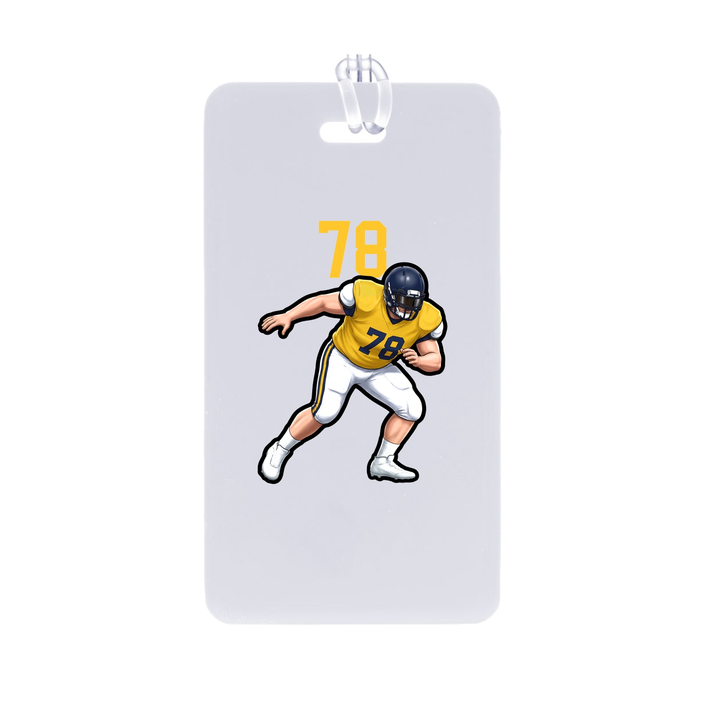 Bag Tag — Number Top in Classic