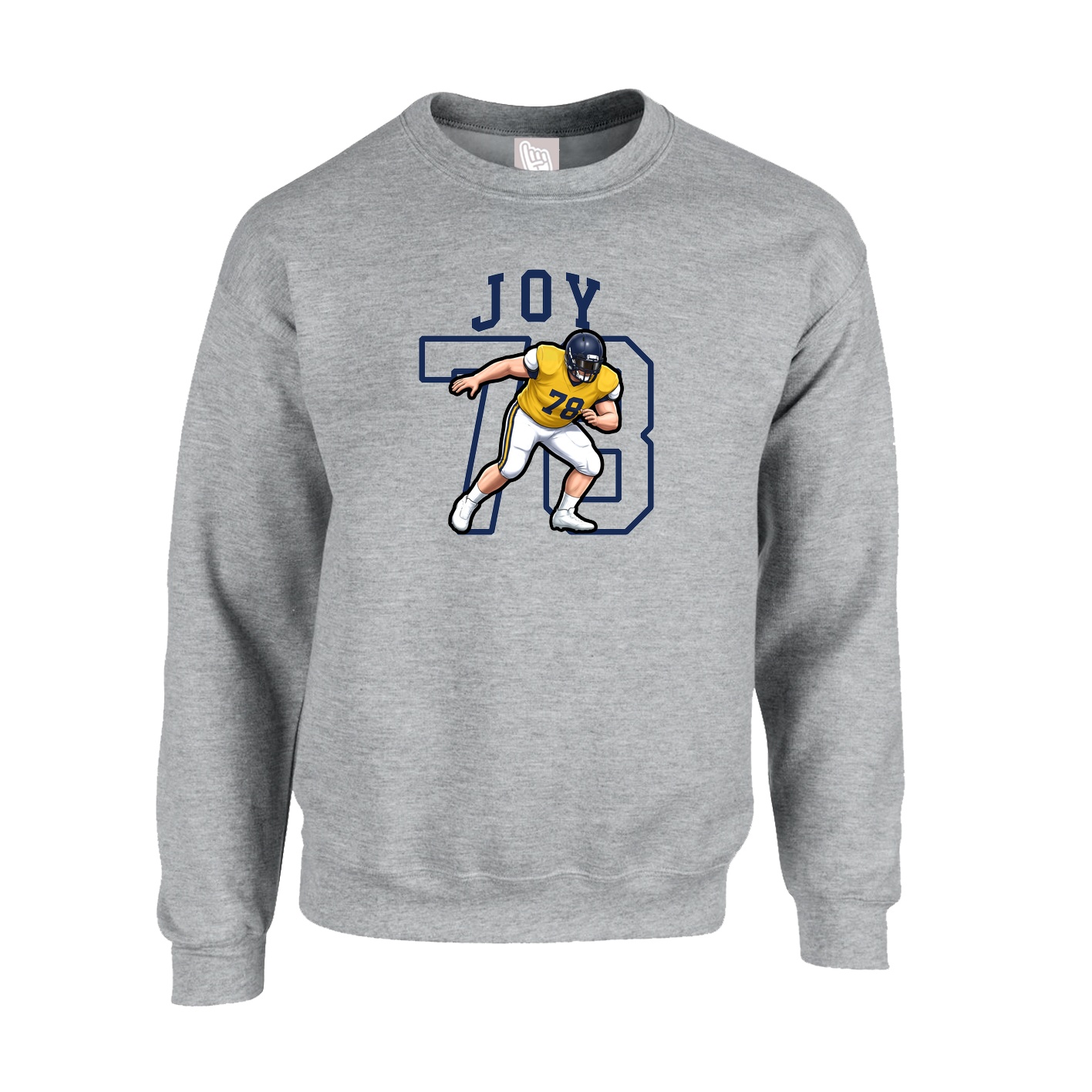 Fleece Crew — Shirsey in Grey