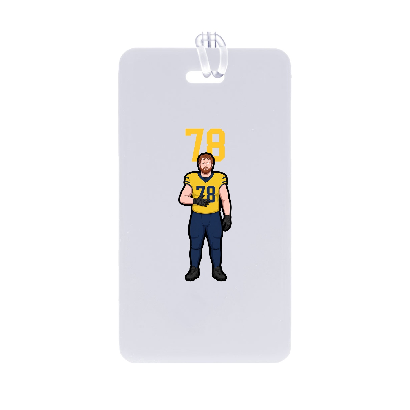 Bag Tag — Number Top in Classic