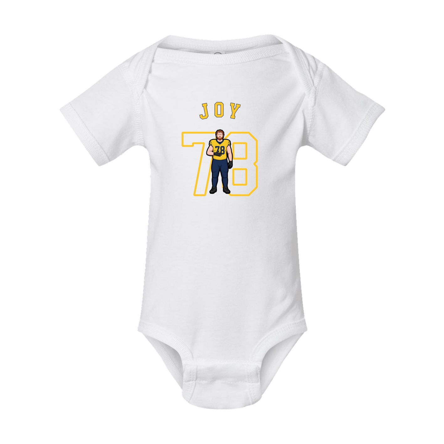 Baby Onesie — Shirsey Arch in White