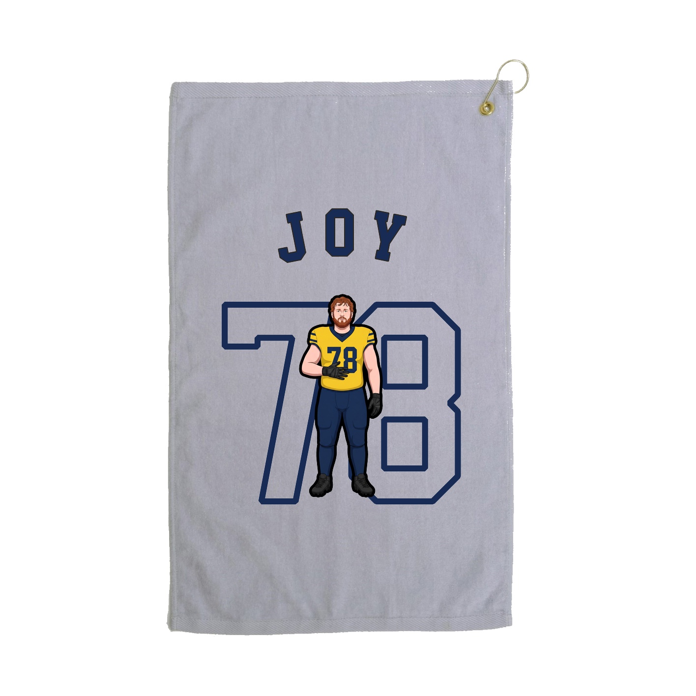 Golf Towel — Shirsey Arch in Grey