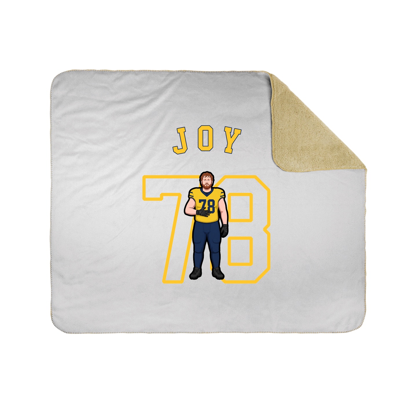 Throw Blanket — Shirsey Arch in White
