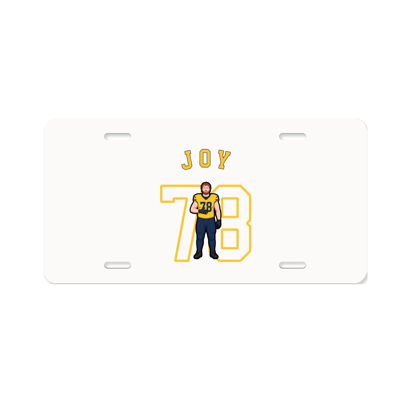 License Plate — Shirsey Arch in Classic