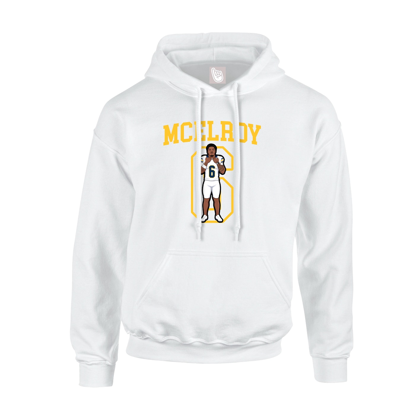Youth Hoodie — Shirsey in White