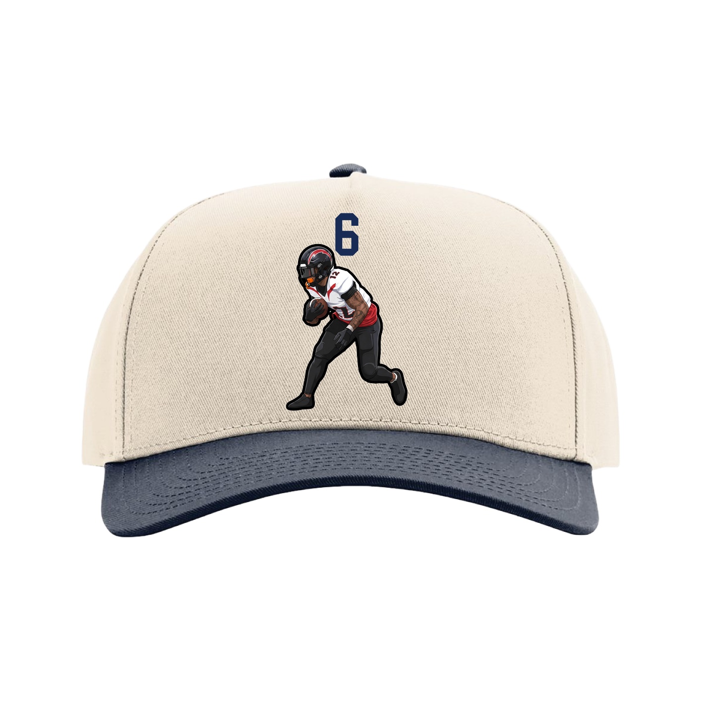 Full Fabric Five-Panel Champ Cap