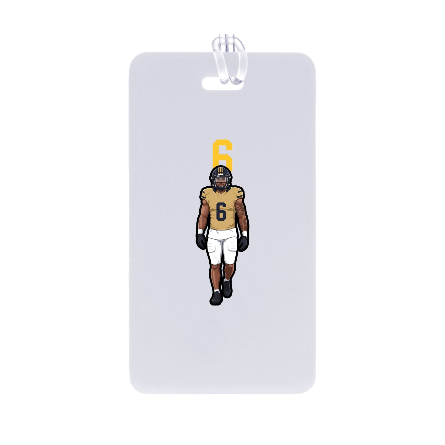 Bag Tag — Number Top in Classic