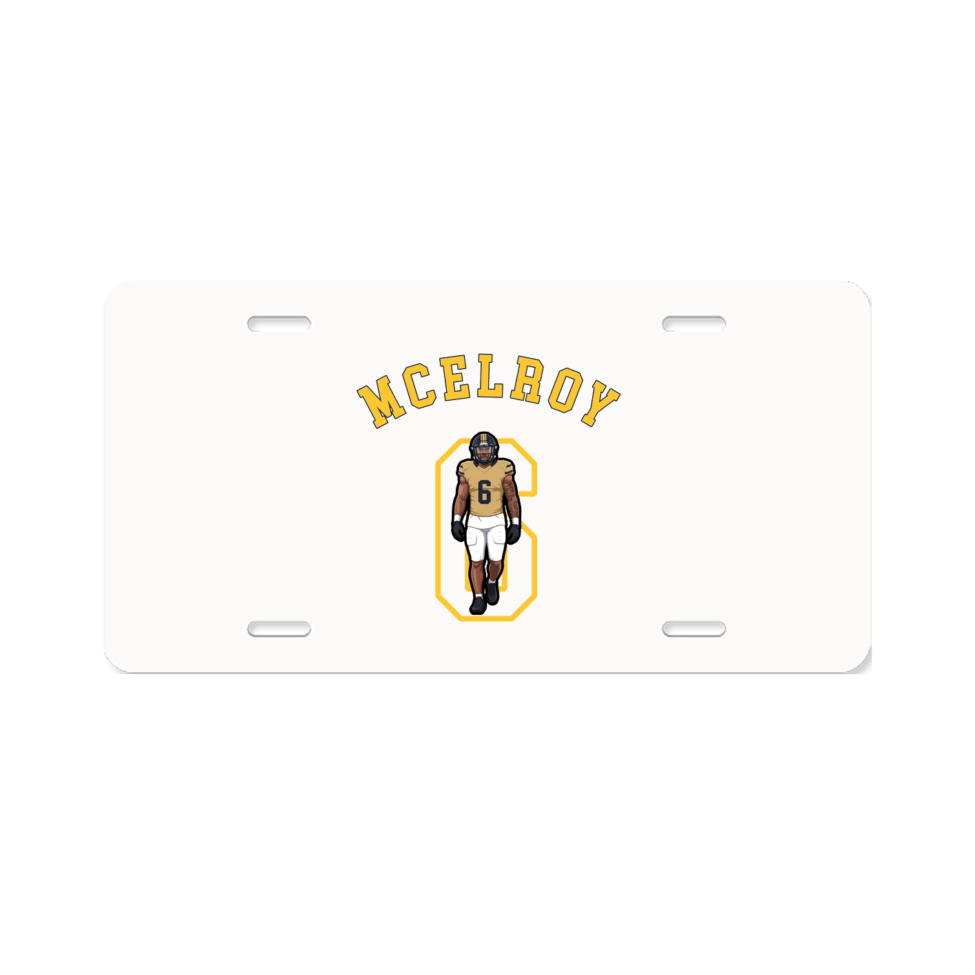 License Plate — Shirsey Arch in Classic