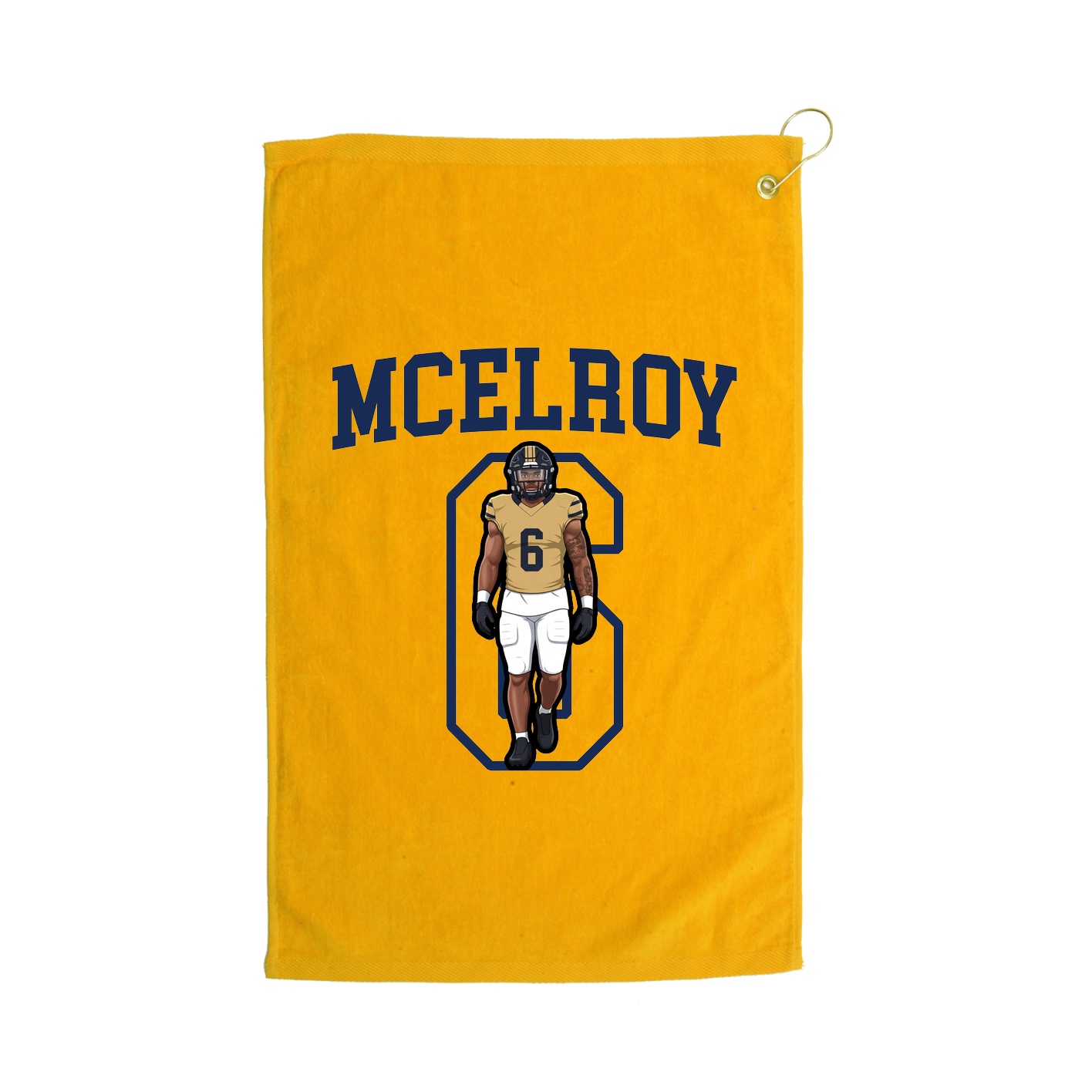 Golf Towel — Shirsey in Gold