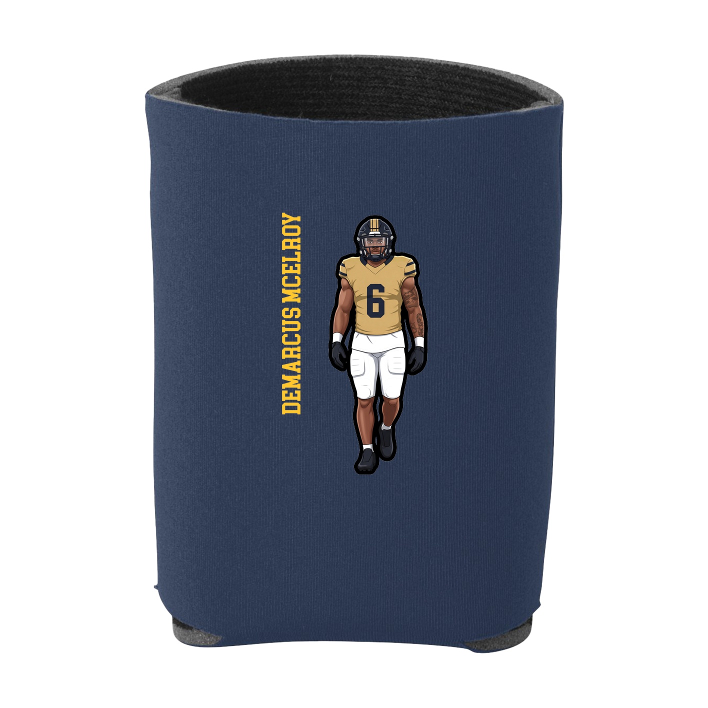 Can Holder — Name Vertical in Navy