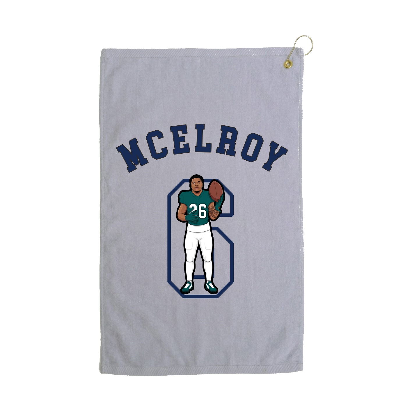 Golf Towel — Shirsey Arch in Grey