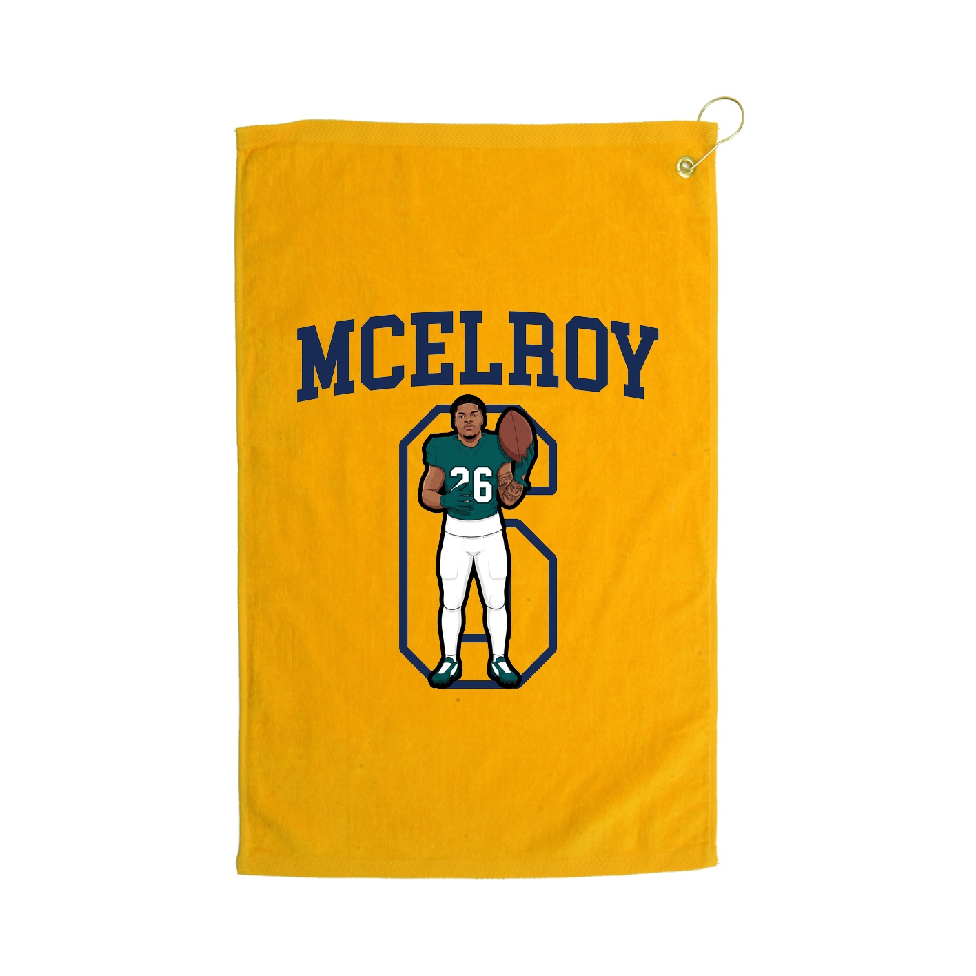 Golf Towel — Shirsey in Gold