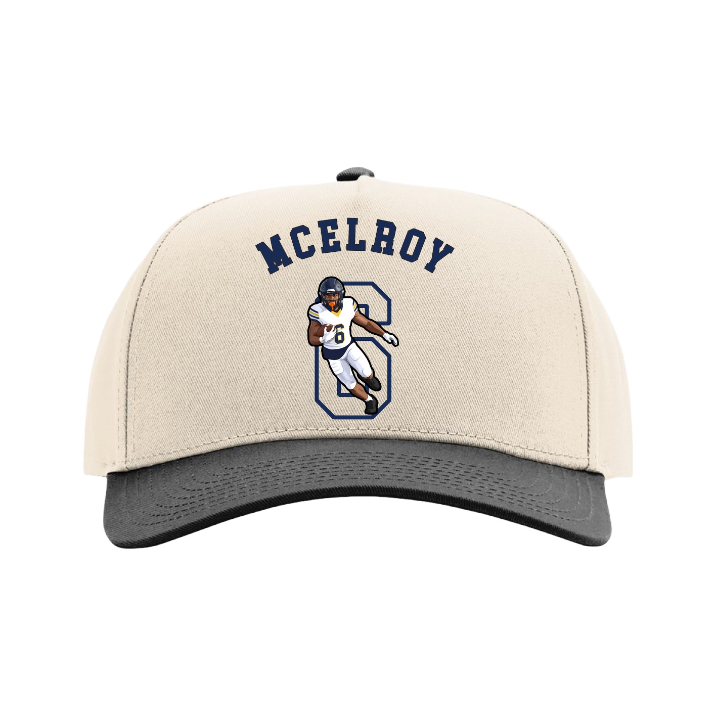 Full Fabric Five-Panel Champ Cap