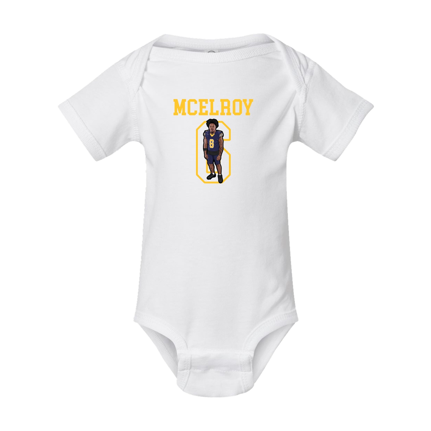 Baby Onesie — Shirsey in White