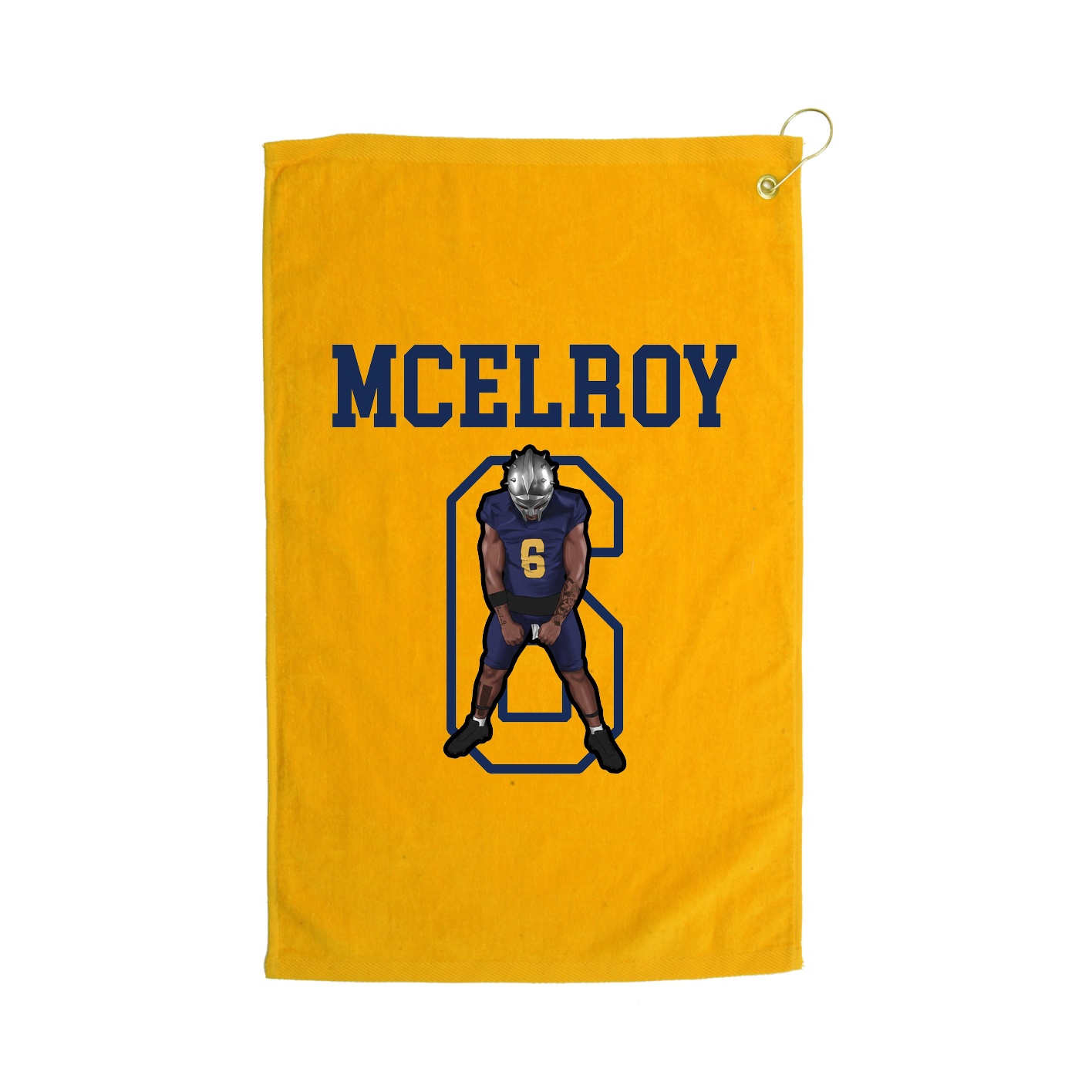 Golf Towel — Shirsey in Gold