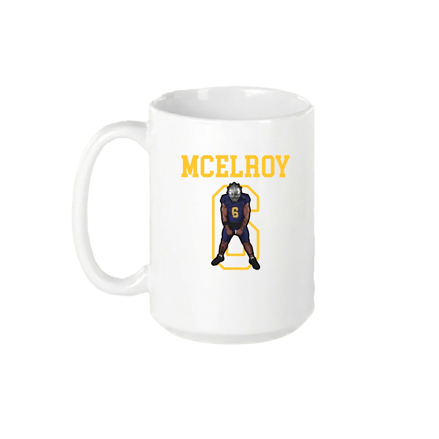 15oz Coffee Mug — Shirsey in White
