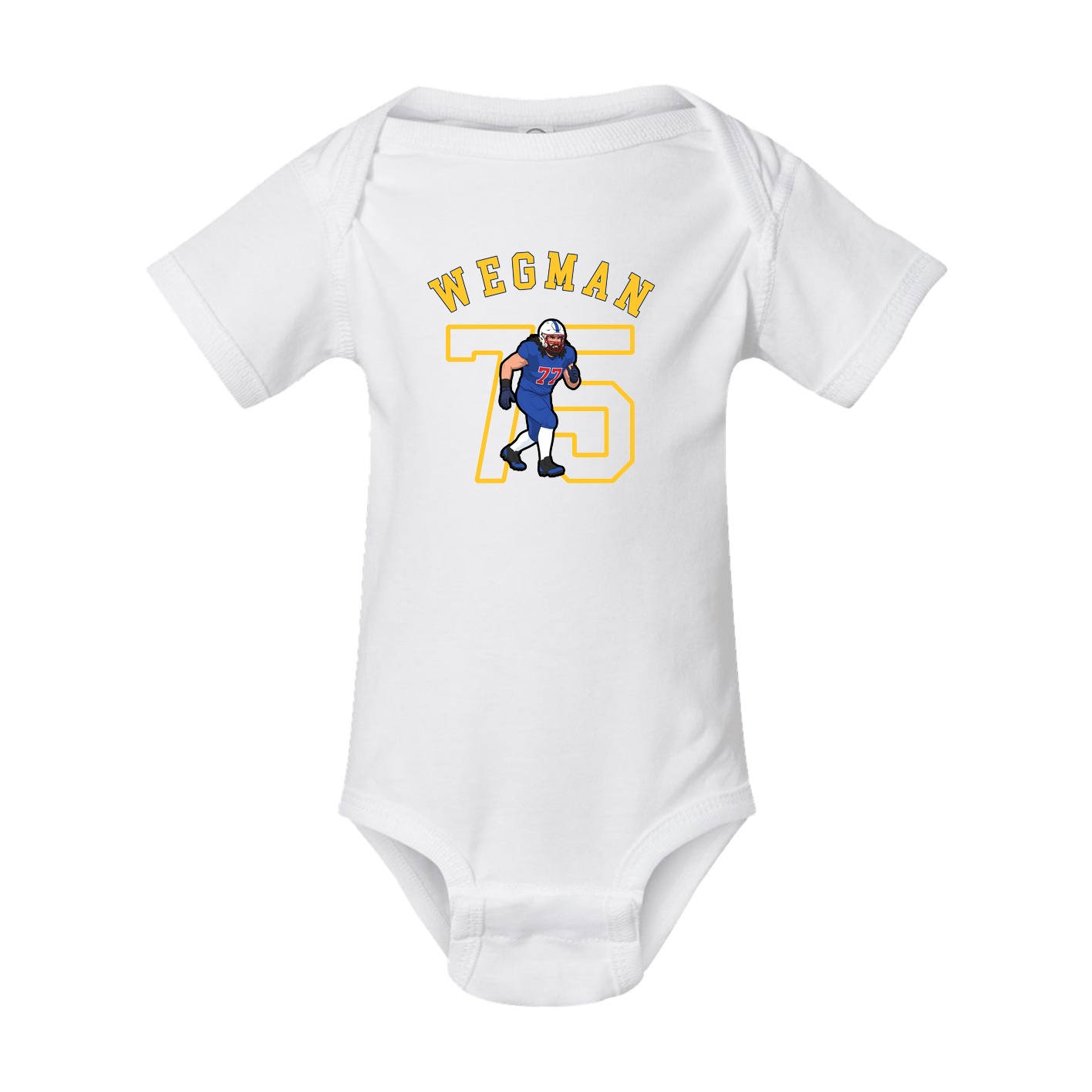 Baby Onesie — Shirsey Arch in White