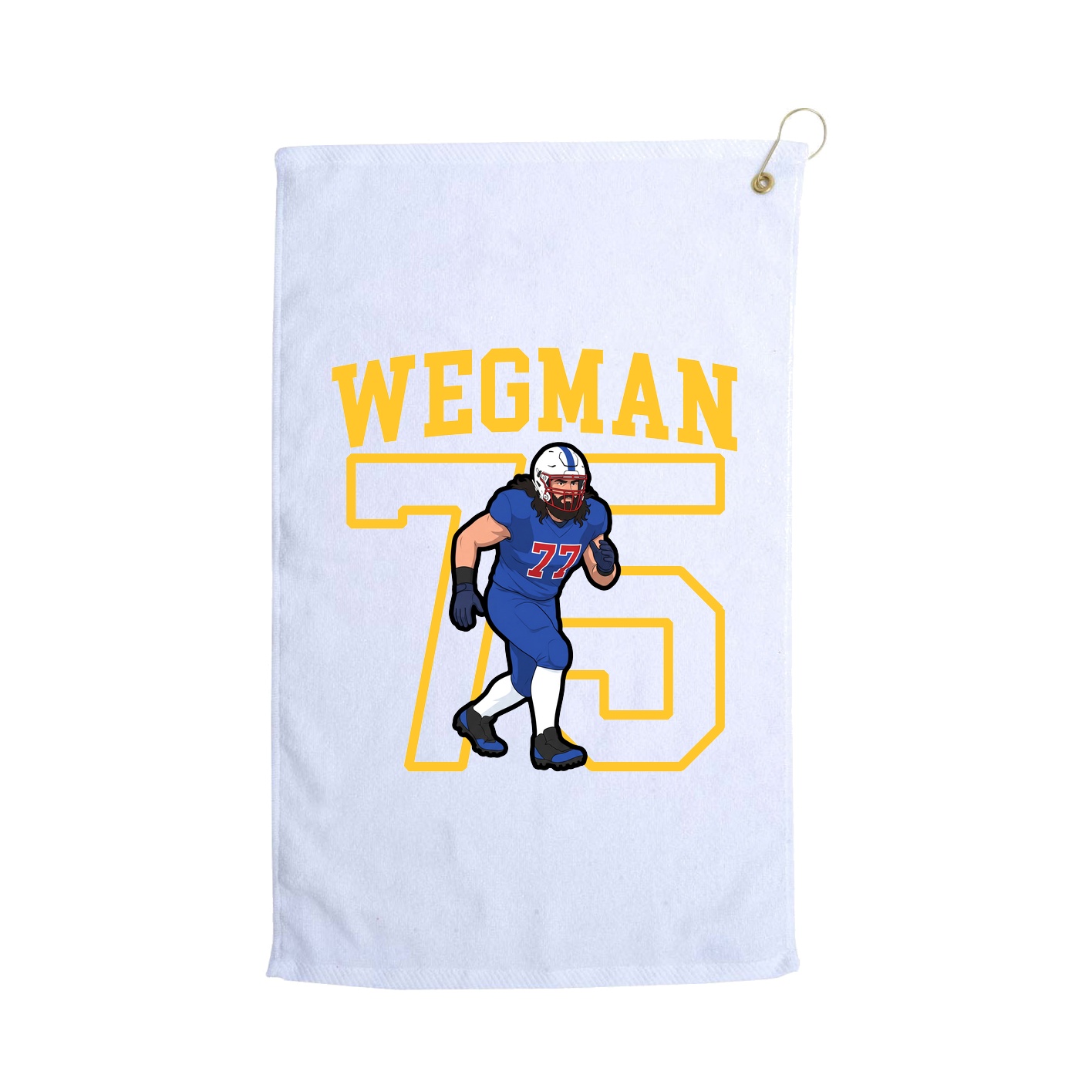 Golf Towel — Shirsey in White