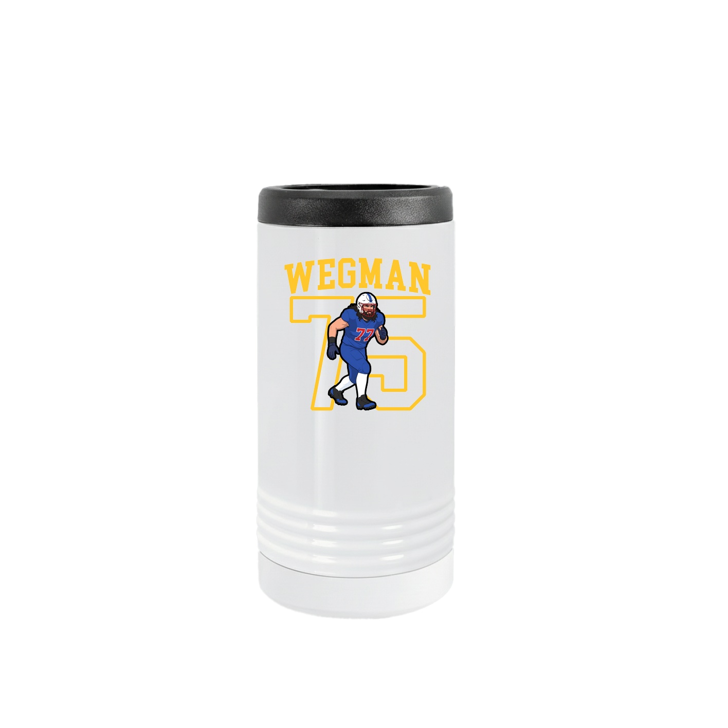 Slim Beverage Holder — Shirsey in White
