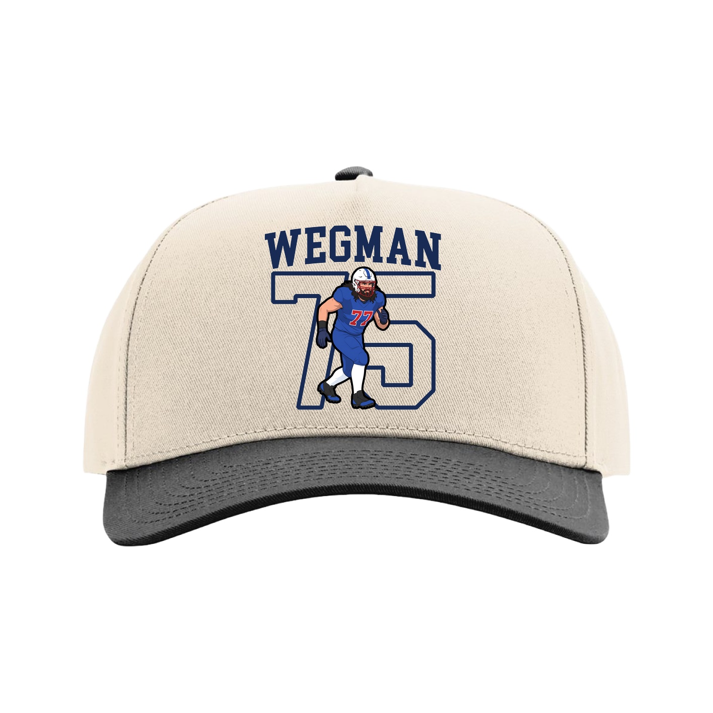 Full Fabric Five-Panel Champ Cap