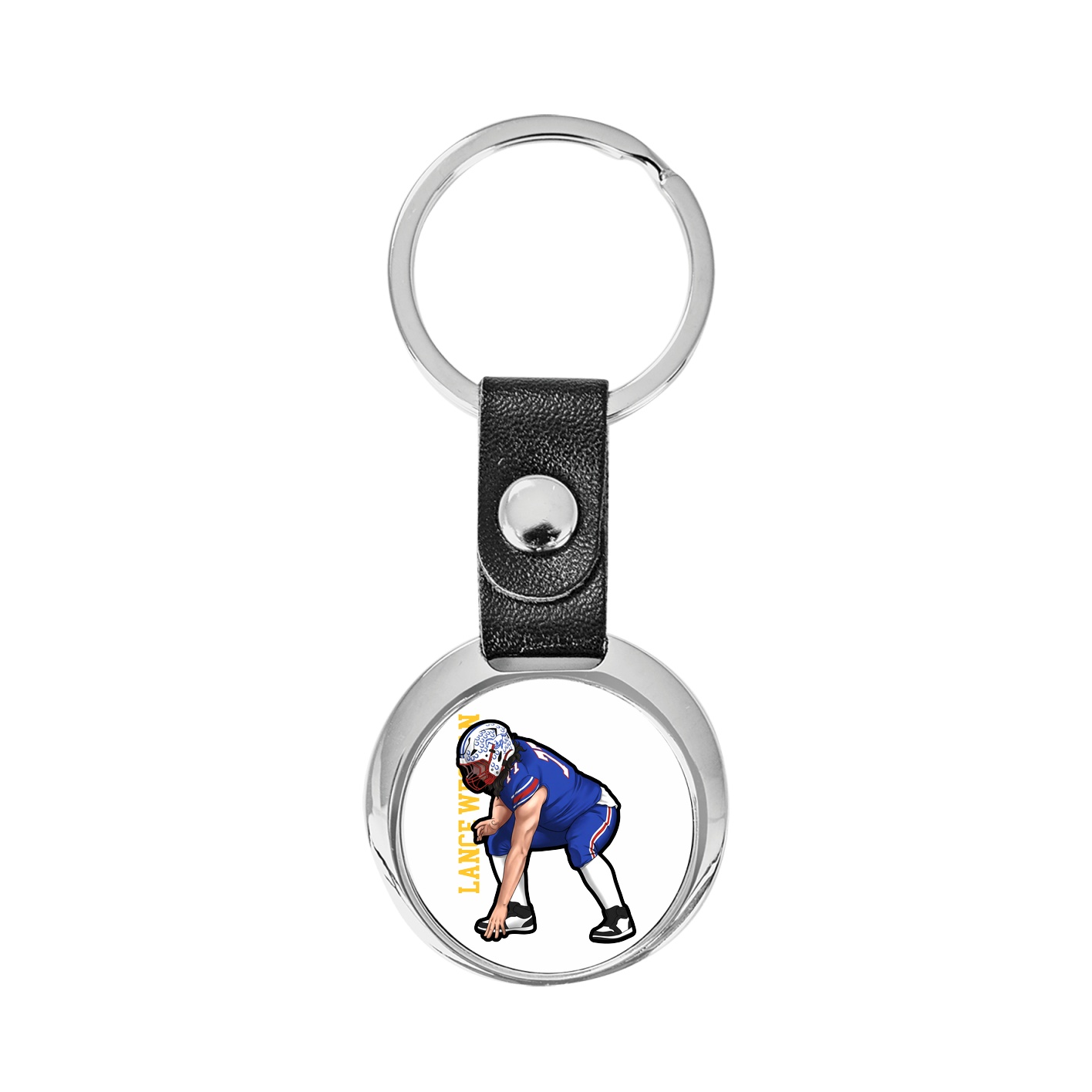 Key Chain — Name Vertical in Classic