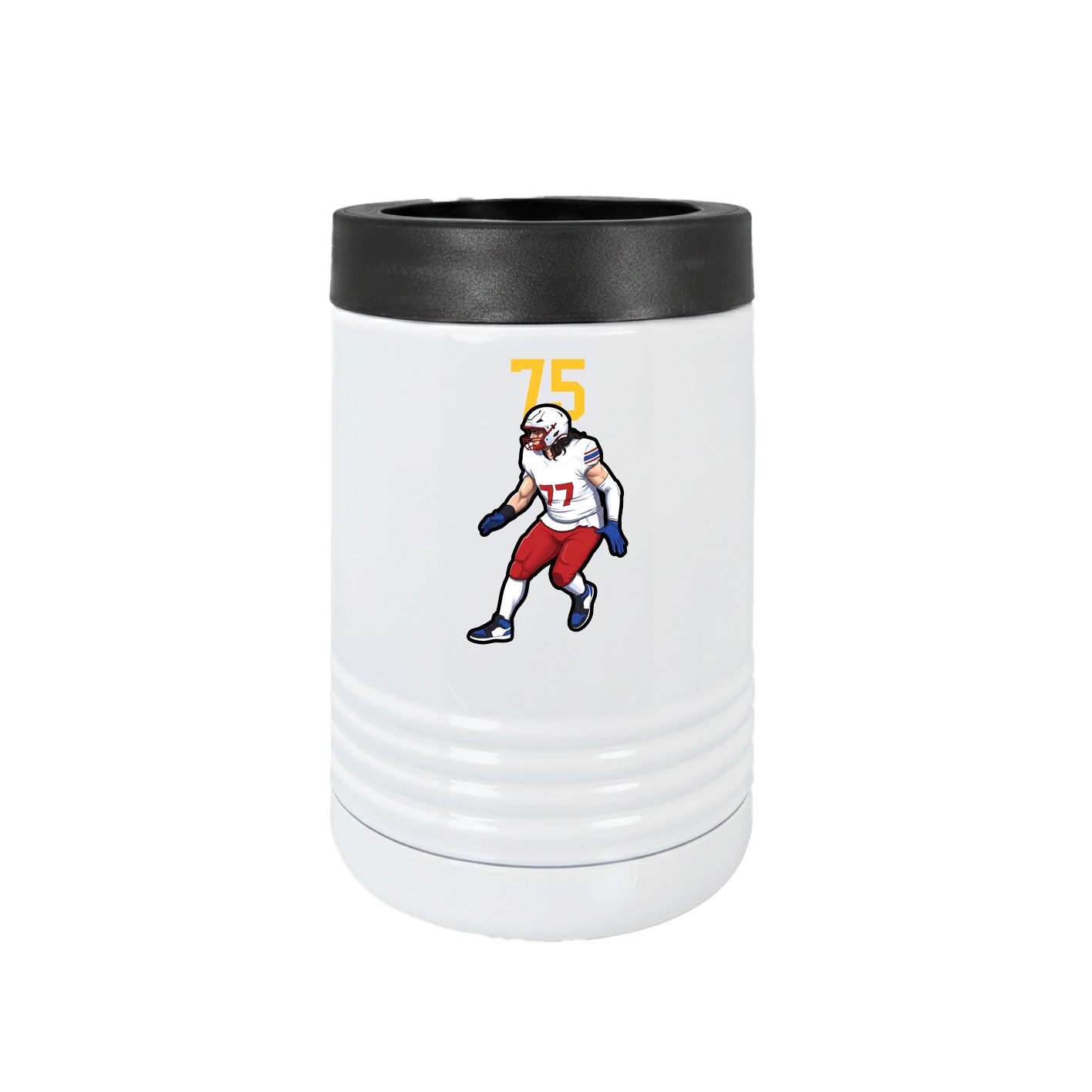 Beverage Holder — Number Top in White
